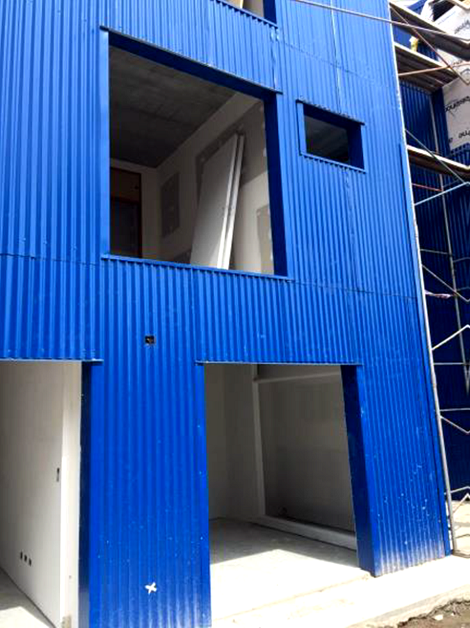 Viviendas nuevas. Villa 31. La containera