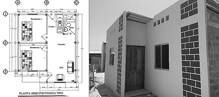 Segundo prototipo de vivienda Miduvi