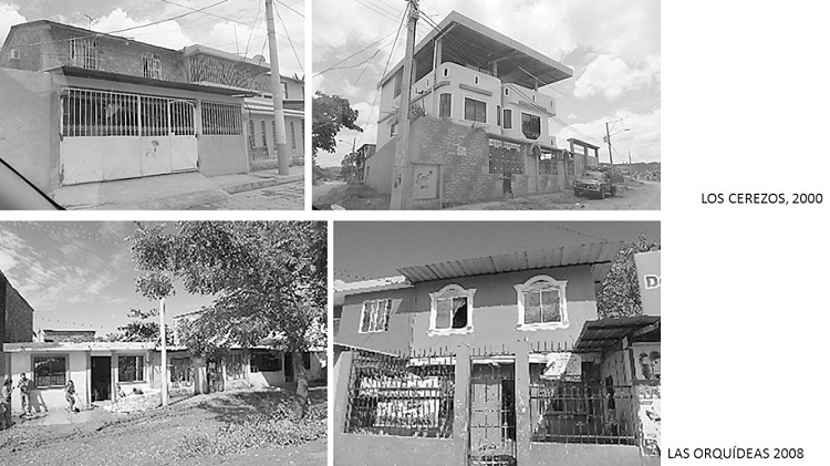 Viviendas Miduvi en las urbanizaciones Los Cerezos
y Las Orqu&iacute;deas y su evoluci&oacute;n