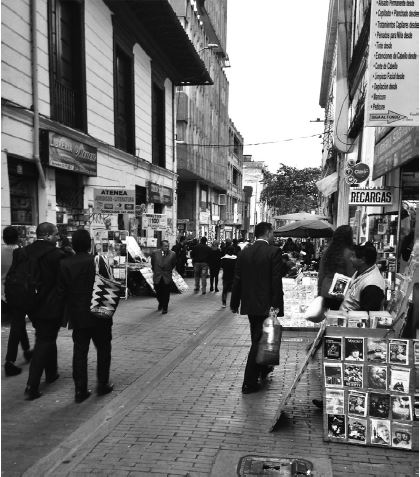 Fotograf&iacute;a del pasaje de
los libros