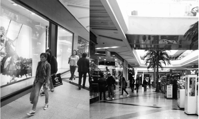 Fotograf&iacute;a del centro
comercial Unicentro