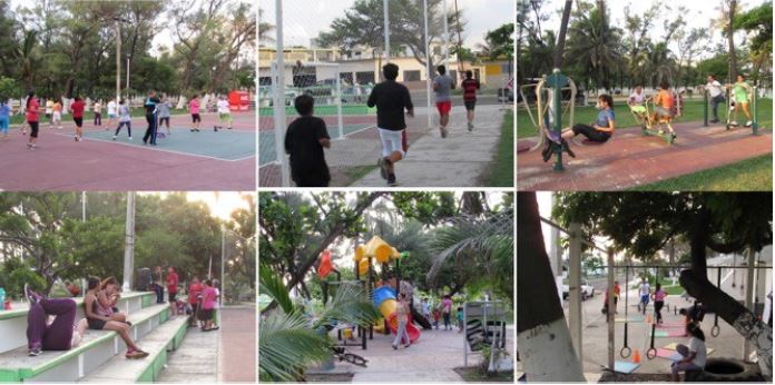 Uso cotidiano del parque &ldquo;Los Pinitos&rdquo; en la ciudad de Veracruz