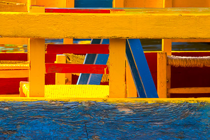As gôndolas de Xochimilco