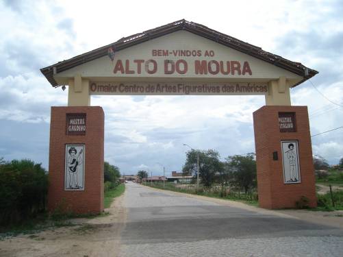 Portal de entrada do Alto do Moura