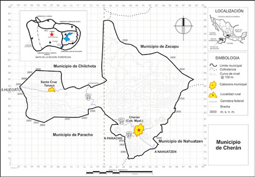 Municipio Cherán.