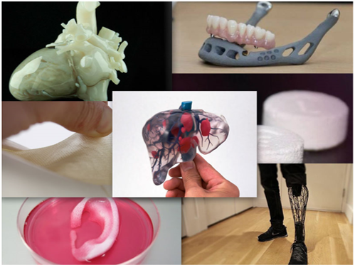 Figura 1: Ejemplo de impresión de estructuras 3D