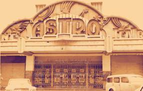 Fotografía del Cine Astro en 1963