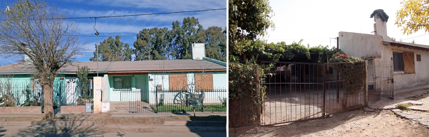 Casas caj&oacute;n en el casco viejo de A&ntilde;elo
