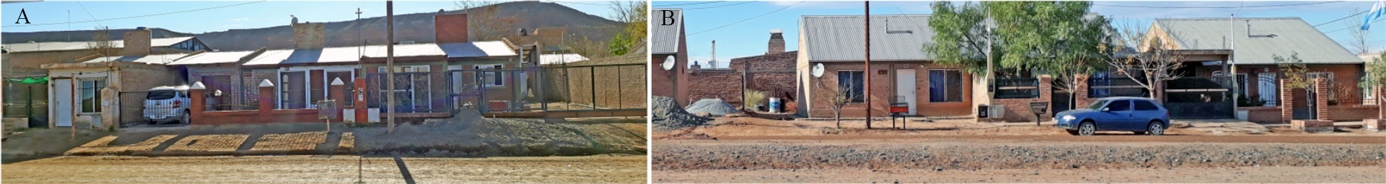 Casas caj&oacute;n con ladrillo visto.