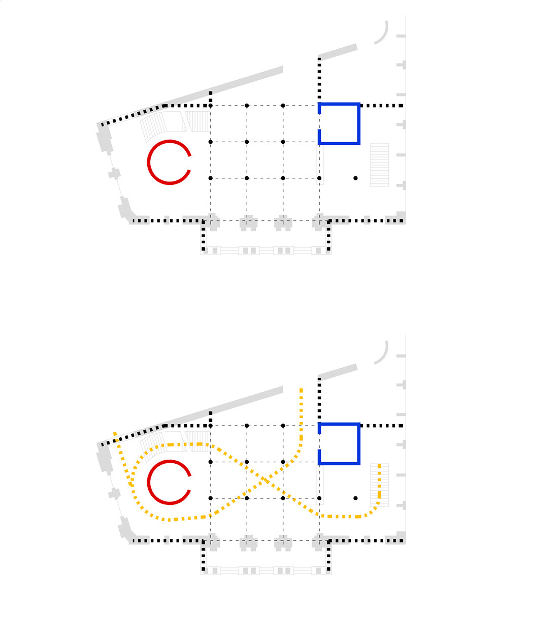 An&aacute;lisis de la relaci&oacute;n entre n&uacute;mero y forma del vest&iacute;bulo de la
                  Cooper Union
