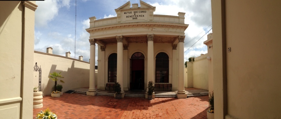 Fachada del Teatro Italia (foto actual)