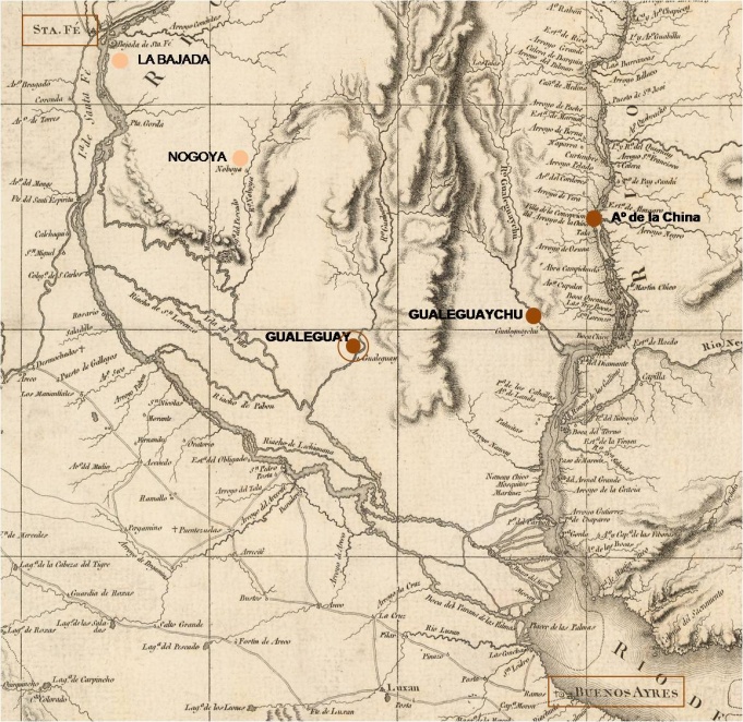 Mapa de nuevas ciudades