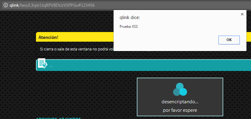 Screen capture accessing a qlink generated with the
                Algorithm 1 script Preparation of manuscript
              
