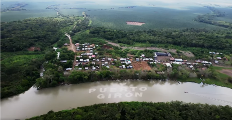 Ubicaci�n geogr�fica de Puerto Gir�n, Apartad�-Antioquia