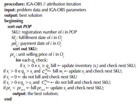 General implementation structure (IGA-OBS) 