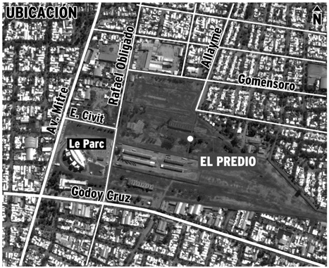 Imagen del predio donde se proyecta el Parque Joaqu�n Lavado