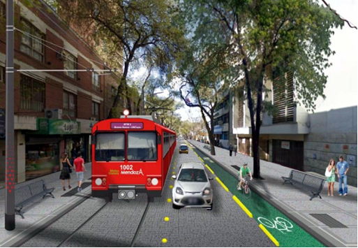 Proyecto Metrob�s Carril Godoy Cruz