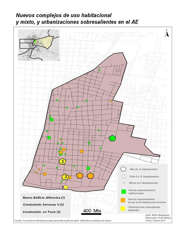 Nuevos complejos de usos habitacionales y comerciales, y urbanizaciones sobresalientes en AE