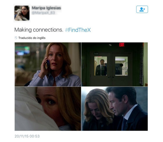 A profile attempts to establish a logical sequence for the scenes shared by The X-Files’s transmedia action