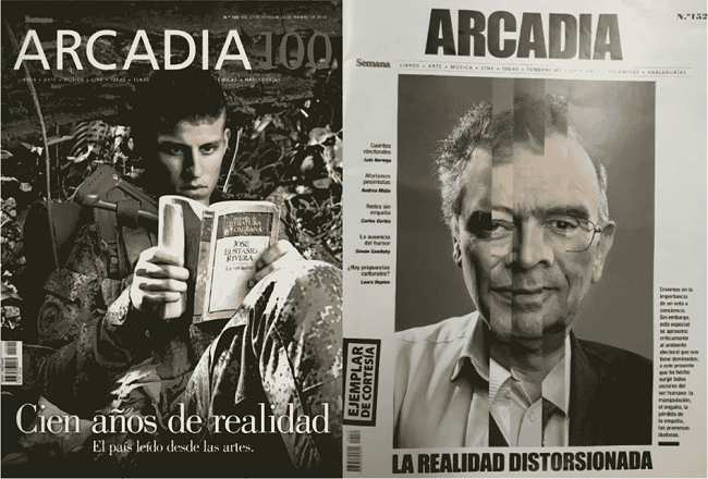 Portadas de Arcadia 