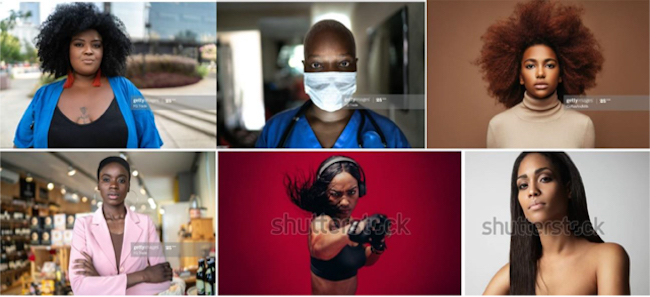 Exemplo de posicionamentos coerentes com a imagem de controle Sapphire. Contexto hospitalar e m&aacute;scaras aparecem com muita frequ&ecirc;ncia