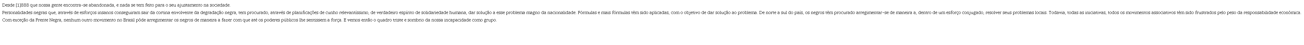 Arregimenta&ccedil;&atilde;o eleitoral no meio negro - Parte II
