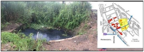 Hallazgo de contaminación puntual