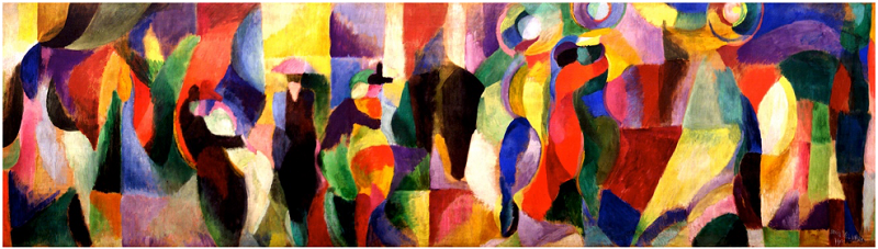 Delaunay, Sonia, 
							Le bal bullier, 1912 -1913
						