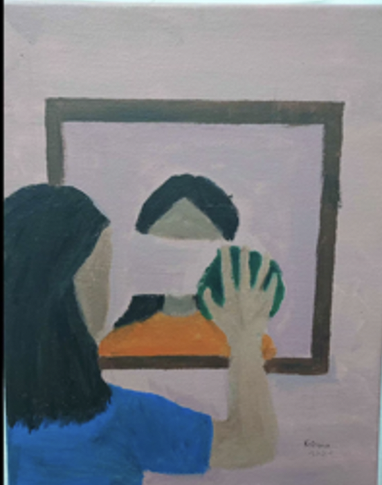 Oamil, Katrina, 
							Reflection, 2020.
						