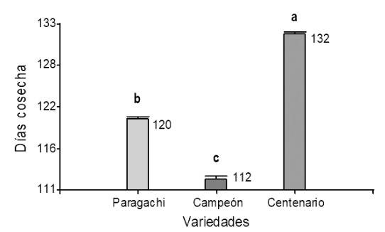 Comparaci�n de medias DC.