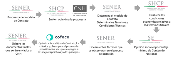 Proceso determinaci&oacute;n del modelo de contrataci&oacute;n