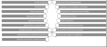 Los ODS establecidos por las Naciones Unidas son los siguientes: