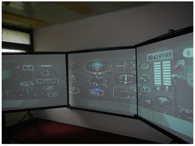Expanding FSX across three displays