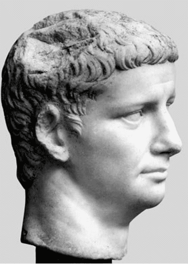 Portr�tkopf des Kaisers Claudius.