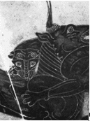 Kampf zwischen Panther und Stier, Kleitias-Krater