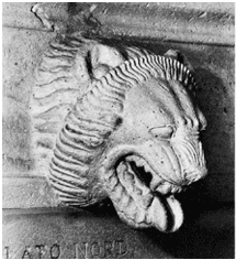 Wasserspeier des Siegestempels von Himera