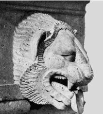 Zypro-archaische Terrakottafigur mit Stiermaske