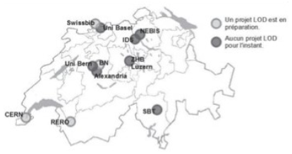 Linked-Open-Data-Projekte in der Schweizer Bibliothekslandschaft (Stand 2013)78
