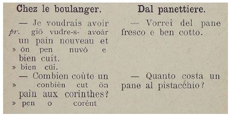 exemple de Lysle (1902: 20)