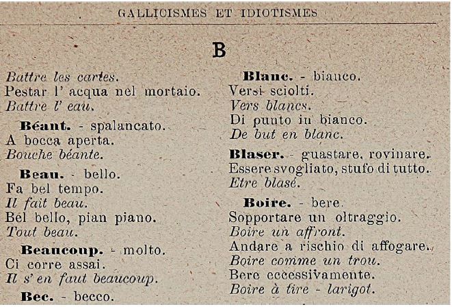 exemple de Gerace (1908 : 15)