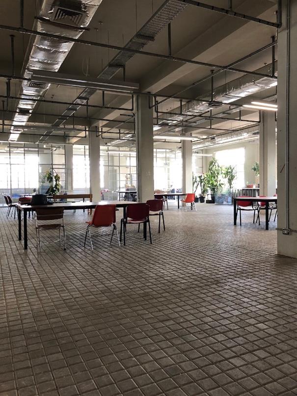 Ashkal Alwan internal view Image courtesy of the author photographed by the author