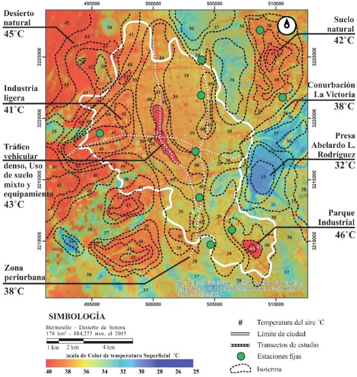 Mapa de Isotermas de agosto 2015
