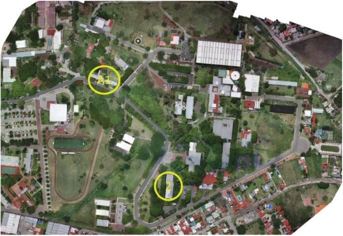 Ubicación de los edificios A1 y 2 del Instituto Mexicano de Tecnología del Agua