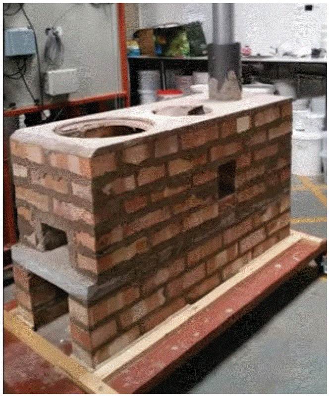 Prototipo de estufa de le�a dise�ado por investigadores de la Universidad de Crandfield