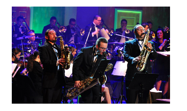 Saxofonistas Pablo Sandí y Alejandro Murillo