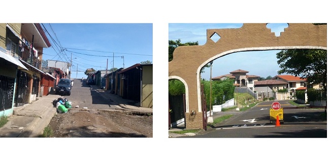Paisaje urbano de la microcuenca del r&iacute;o Bur&iacute;o- quebrada Seca