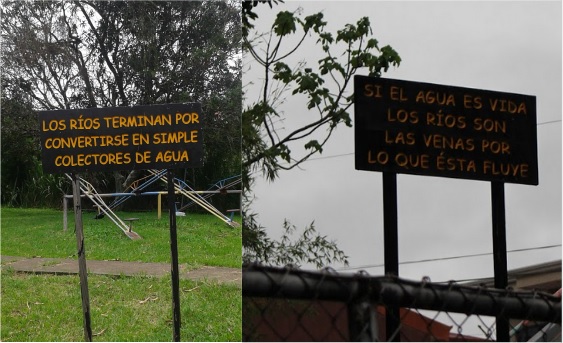 Se&ntilde;alizaci&oacute;n de regulaci&oacute;n y sensibilizaci&oacute;n ambiental en Mercedes Norte