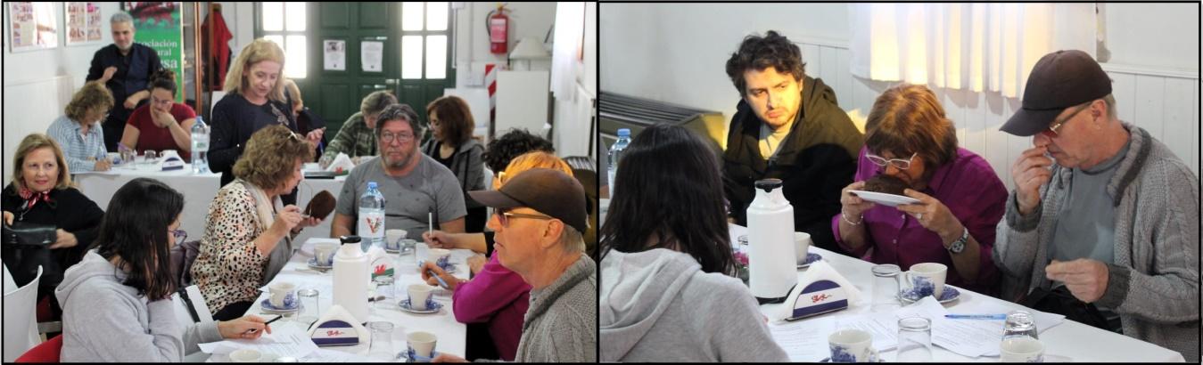 Taller sensorial en Puerto Madryn.