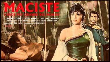 Poster italiano. Pier Vittorio Marchi, Maciste, Leroe pui grande del mondo