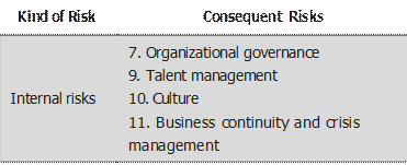 Internal Risks